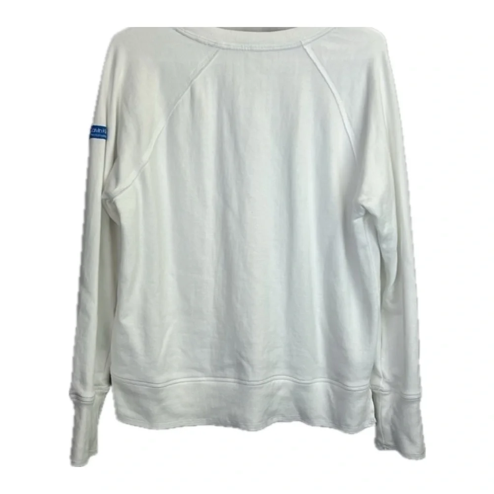 Calvin Klein Women’s Performance Logo Long Sleeve Crewneck - Picture 5 of 8